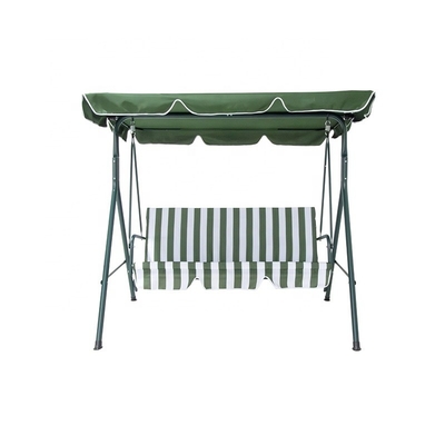 Emballage du courrier Style traditionnel Jardin de patio Chaise oscillable avec baldaquin Pergola Pavillon