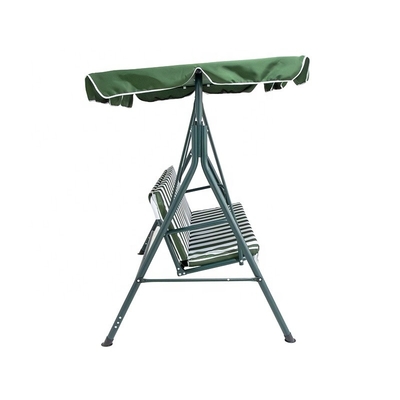 Emballage du courrier Style traditionnel Jardin de patio Chaise oscillable avec baldaquin Pergola Pavillon
