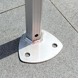Emballage du courrier Gazebo pliable en aluminium pour des événements en plein air et de taille personnalisée