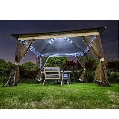 Tente pliable à gazebo avec couverture pour un transport pratique