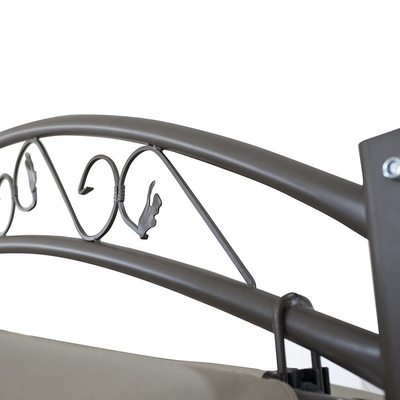 Chaise d'équitation de patio extérieur avec jardin à baldaquin ou hamac