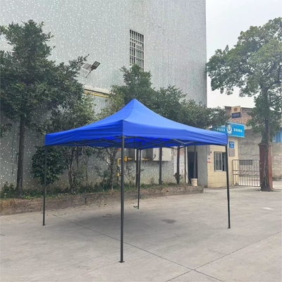 Personnaliser une tente de gazebo en extérieur pliable avec un cadre en acier d'aluminium et un tissu en polyester