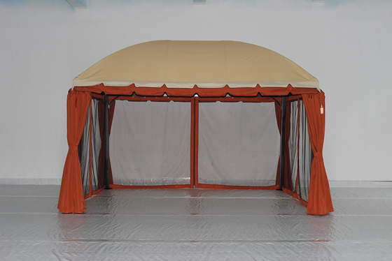 Construction de jardin en PVC Assemblage de pavillon en bois Pergola étanche pour parc extérieur