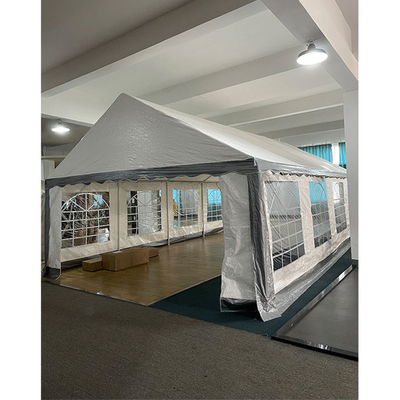 Carport à toit pliable extérieur grand personnalisé avec finition en poudre