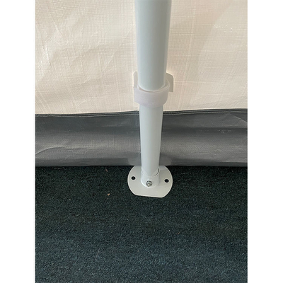 Carport à toit pliable extérieur grand personnalisé avec finition en poudre