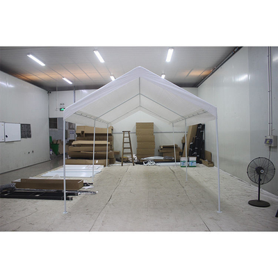 Chambre de rangement extérieure à cadre métallique 3 x 6 pieds Canopy pour vélo Motorcycle abri portable