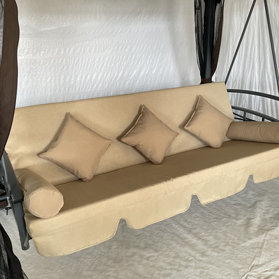 Y courrier d'emballage du patio Canopy lit balançant pour le luxe loisirs Tente de mobilier extérieur