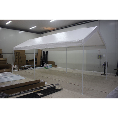 Métal revêtu de poudre 3 x 6 pieds Canopy abri portable pour le stockage de vélo et de moto