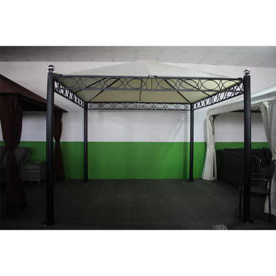 Pergolas Bridge maison en aluminium à toit structure imperméable à l'eau tente de pique-nique abri 3 * 3M