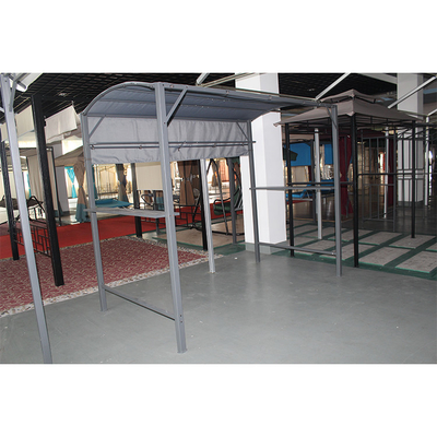 Pergola de pavillon de gazebo à cadre en acier avec 2.45*1.37*2.15M Taille et conception pliable