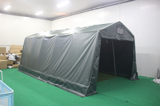 Galvanisée à chaud PVC imperméable à l' eau pliable Château de vélo abri couverture de stockage Tente Carport