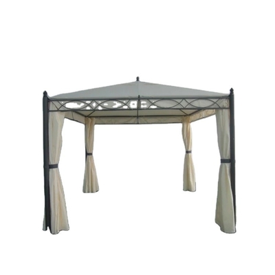 PA revêtu de 3*3*2,75m Grade Canopy et structures de jardin pliable Gazebo avec filetage