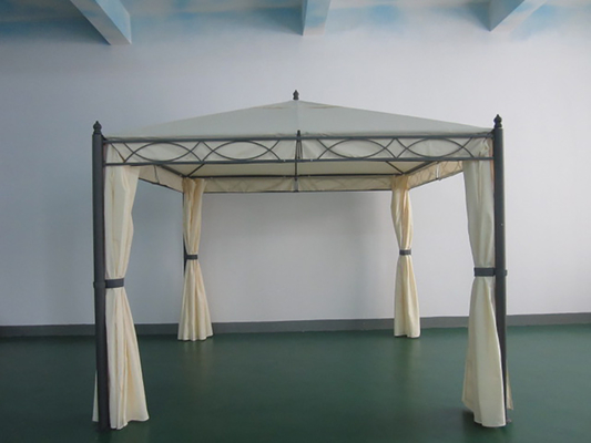 PA revêtu de 3*3*2,75m Grade Canopy et structures de jardin pliable Gazebo avec filetage