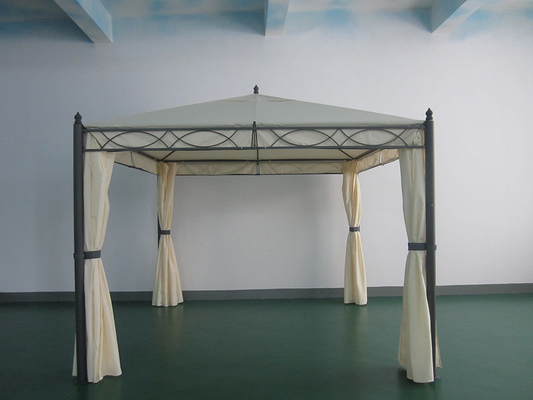 PA revêtu de 3*3*2,75m Grade Canopy et structures de jardin pliable Gazebo avec filetage