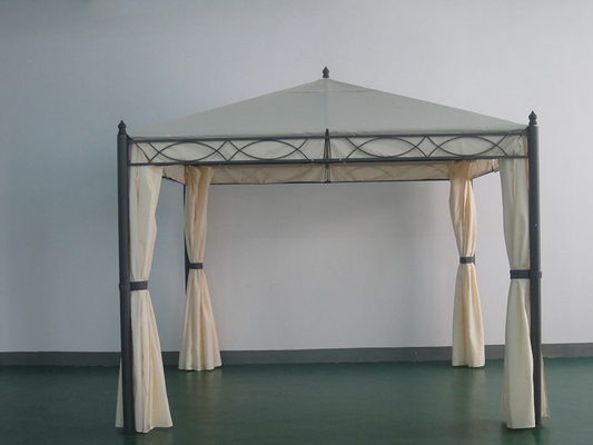 PA revêtu de 3*3*2,75m Grade Canopy et structures de jardin pliable Gazebo avec filetage