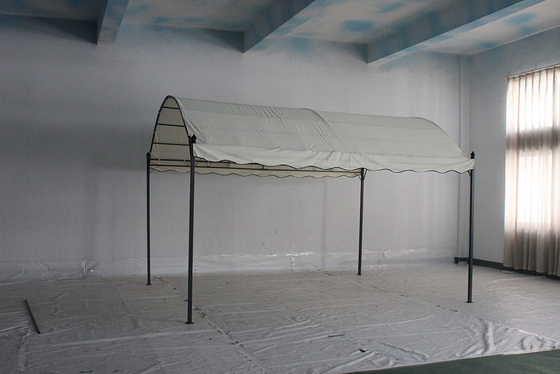 Non recouvert d'acier clôturé à l'eau moderne barbecue extérieur camping patio gazebo solaire