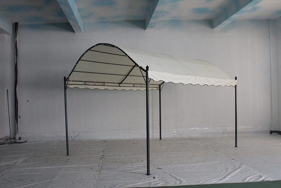 Non recouvert d'acier clôturé à l'eau moderne barbecue extérieur camping patio gazebo solaire
