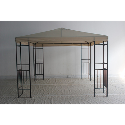 Personnaliser Gazebo en acier avec écran de filetage Tissu étanche à l' eau extérieur 3X3M