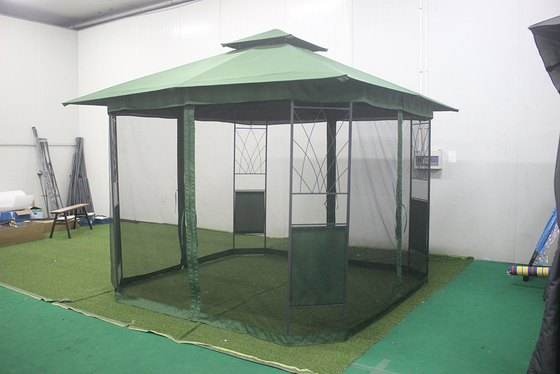Couverture de canopée de protection solaire étanche pour gazebo extérieur 206*46.5*10.5cm Taille du paquet