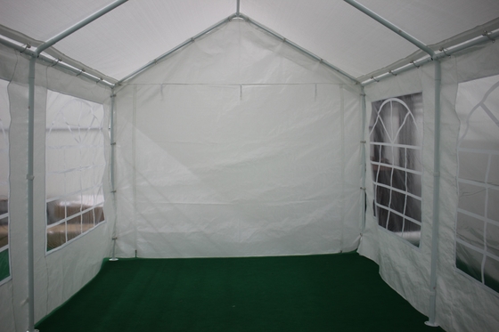 Carport extérieur 3X6M Cabane de jardin avec porte et fenêtre bois traité par pression naturelle
