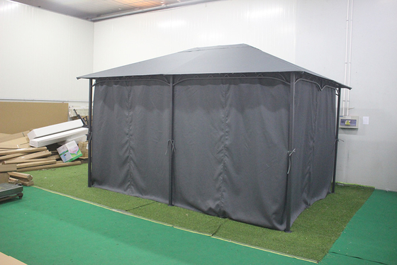 Polyester Canopy Gazebo de mode 3X3.5CM pour des événements extérieurs faciles à assembler