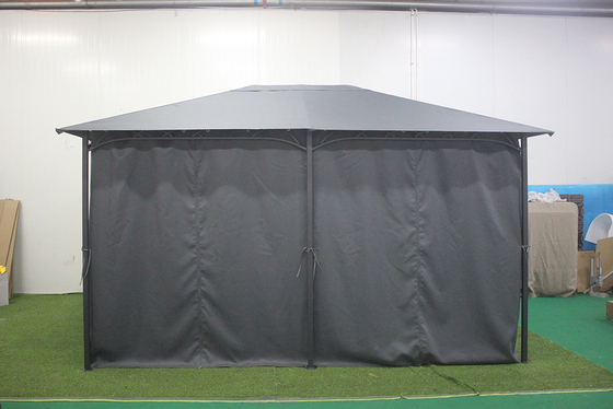 Polyester Canopy Gazebo de mode 3X3.5CM pour des événements extérieurs faciles à assembler