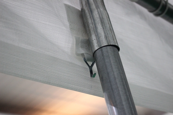 Ombrage solaire pliable en métal pour les auvents de voitures