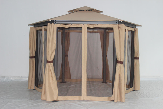 Casement extérieur hexagonal avec filetage et rideaux de confidentialité