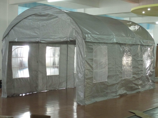 Carport de stockage à grande capacité imperméable à l'eau et à large espace pour le stationnement