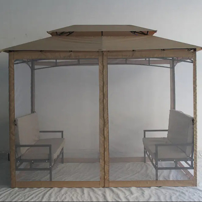 Tente de fête en aluminium pour jardin moderne en pergola extérieure, gazebo, patio étanche
