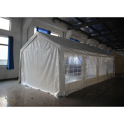 Métal cadre haut vert extérieur imperméable à l'eau 11 * 25M Carport pour l'événement commercial