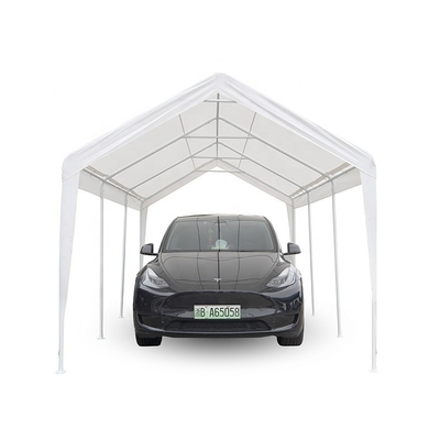 Couverture de parking couverte en poudre pour protéger le véhicule et la protection solaire