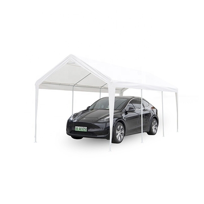 Couverture de parking couverte en poudre pour protéger le véhicule et la protection solaire