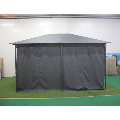 Tente d'activité de gazebo pour jardin en plein air avec cadre et parapluie pliables
