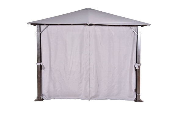 Peinture de surplomb robuste et fonctionnel Gazebo métallique avec des arches
