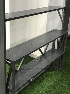 Gazebo en polycarbonate à double plafond 2.35X1.7X2.45M pour pont de pergolas extérieur