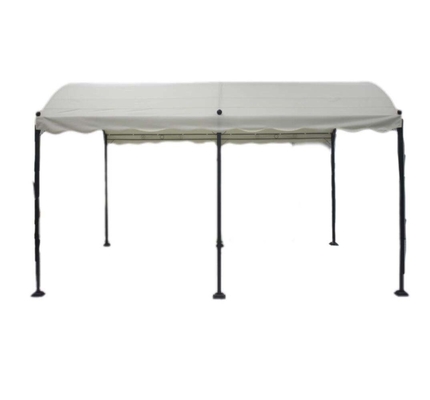 PVC 3x4x2.75M Fer courbé Pavillons extérieurs Arches Arbres Pergolas Pont pour jardin