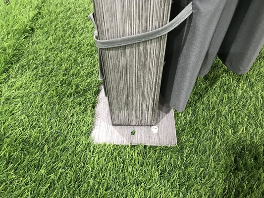 Tente de gazebo en aluminium avec parois latérales en polyester 3X3X2.57M pour une protection imperméable