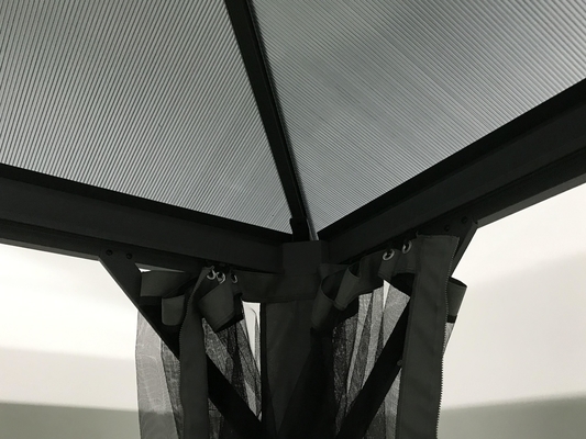 Résistant à l'eau Portable Alu. Tente de gazebo Tableau PC extérieur Gazebo Canopy Shelter 3X3X2.6M