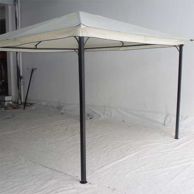 Tente extérieure imperméable à l'eau au toit de jardin Pergola surplombant les volets avec cadre en acier solide
