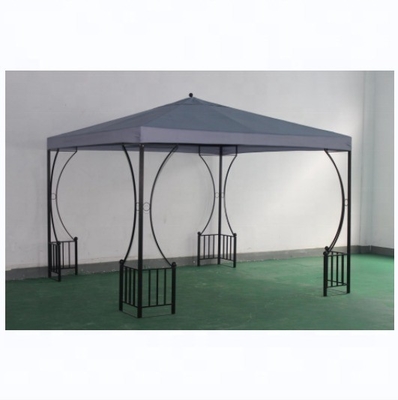 Couche en poudre de cadre en acier Arches de jardin Canopy Pergola Tente écran pour les espaces extérieurs