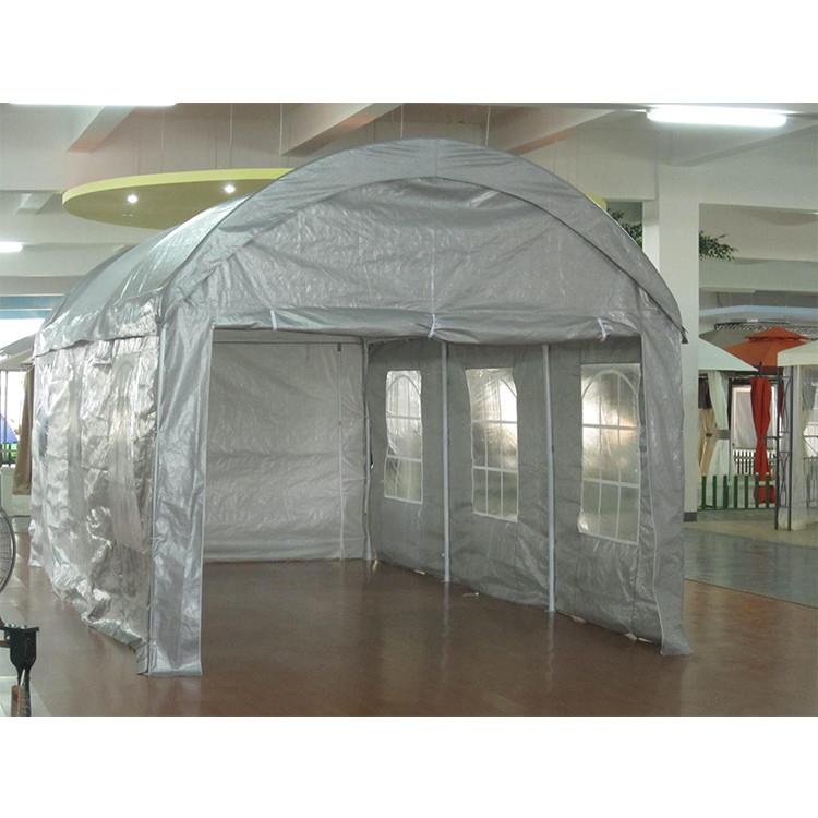 Bois naturel traité sous pression 3*6 Carports lourds avec garage pliable portable