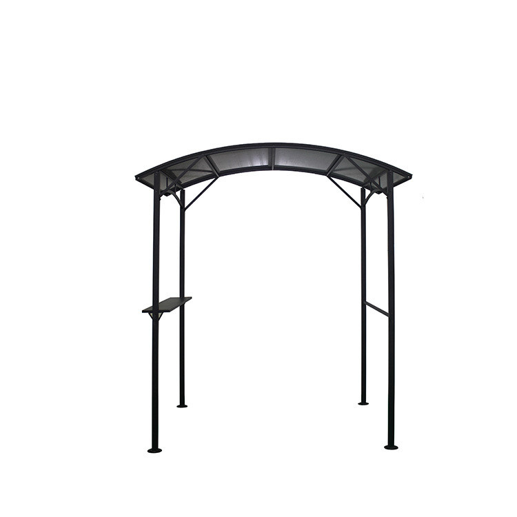 Barbecue à toit dur Pavillon extérieur pavillon à quatre coins pavillon avec toit dur