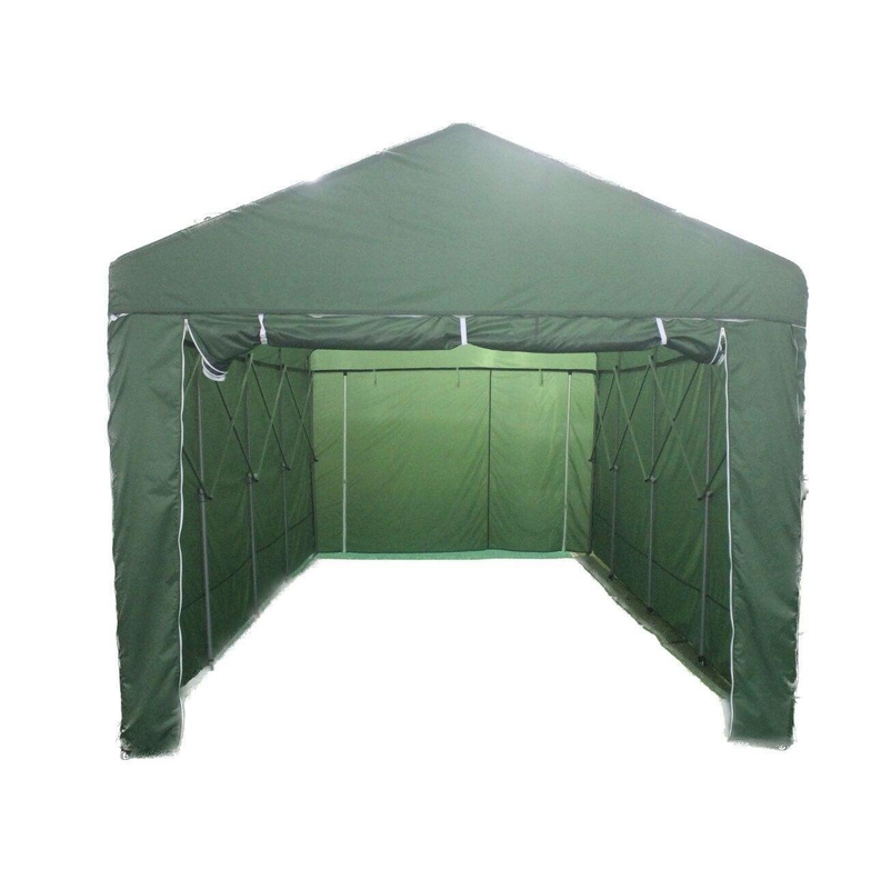 3mx6mx2.65m Maison verte pour jardinage extérieur Durable et durable