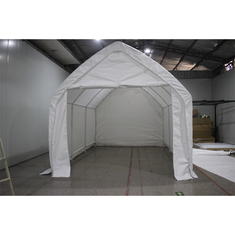 Garage en extérieur à l' eau mobile pliable Canopy Shed de stockage Carport à cadre métallique portable