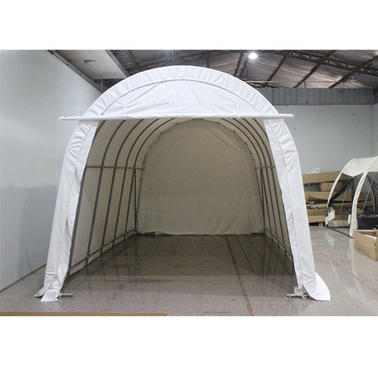 CP012 Grand abri de garage en PVC portable en acier pour le stockage lors d'événements et de fêtes