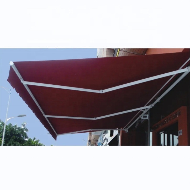 Tente rétractable pour l'ombre au soleil 3,5*2,5 m Tente manuelle extérieure de type entièrement ouverte N.W 9