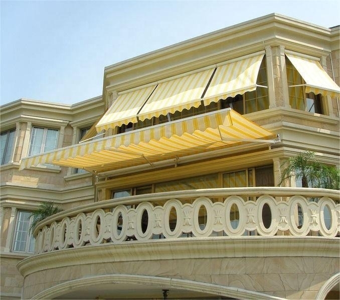Couleur personnalisée extérieure 5*3m au plein ouvert auxiliaire rétractable pour patio au jardin auxiliaire d'ombre de soleil balcon