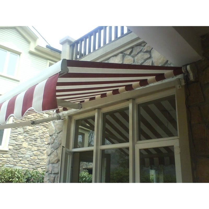 Style moderne 5*3m Ombrage solaire Pleinement ouvert auxiliaire rétractable pour la canopée de jardin extérieur