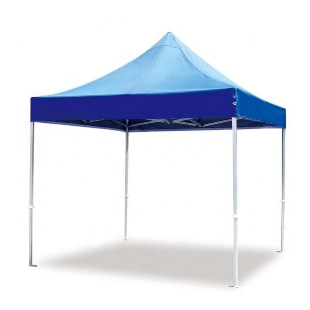 Gazebo pliable avec taille personnalisée et cadre en acier d'aluminium léger